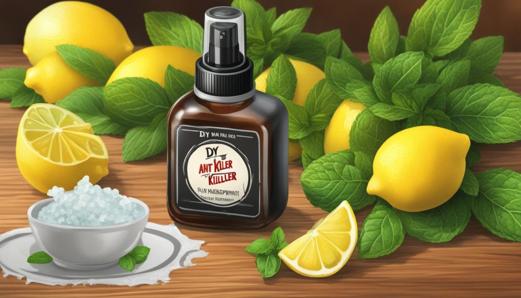 DIY ant killer spray