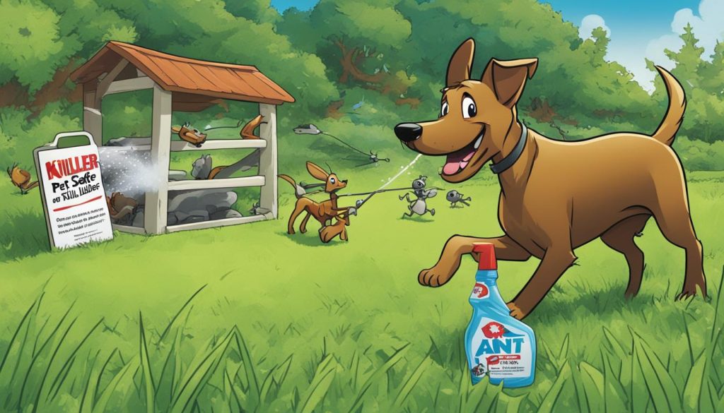 Keeping Dogs Safe from Ant Killer