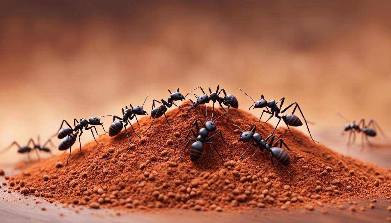 Ant Control with Cinnamon Natural Repellent